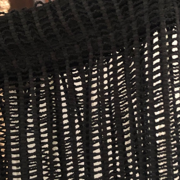 NWT Sheer Black Beach Palazzo Pants Cover-up Plus 1X - Picture 2 of 3